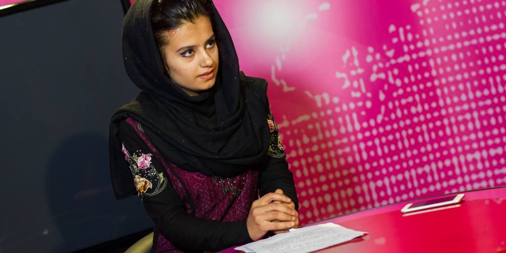 Women are taking charge of newsrooms in Afghanistan so they can finally tell their own stories.