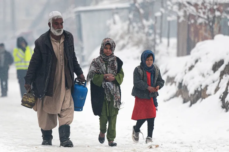 Afghans braving severe cold face stark choice – food or warmth
