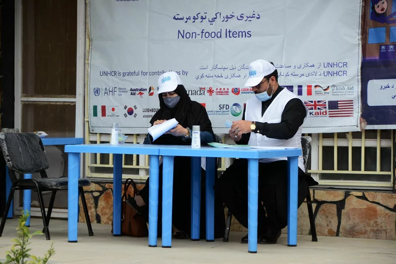 The Taliban again bans Afghan women aid workers